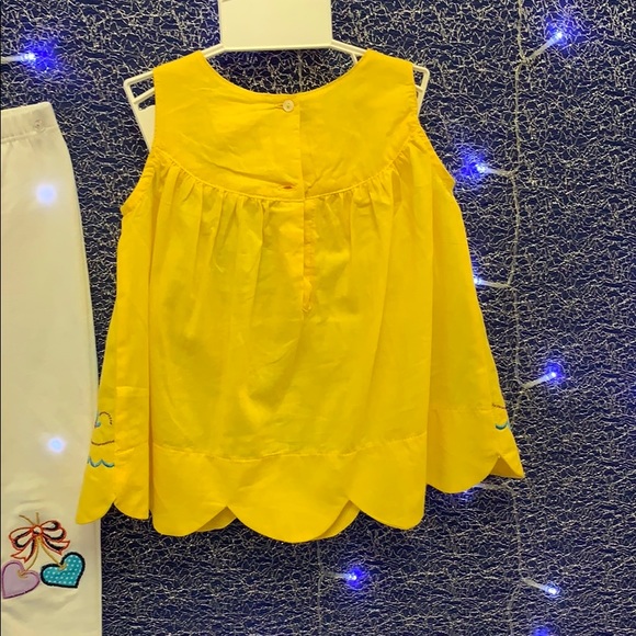 Girls matching leggings set - Picture 4 of 4